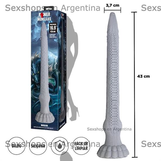 Dildo monster con sopapa